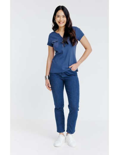 Tee-shirt uni manches courtes