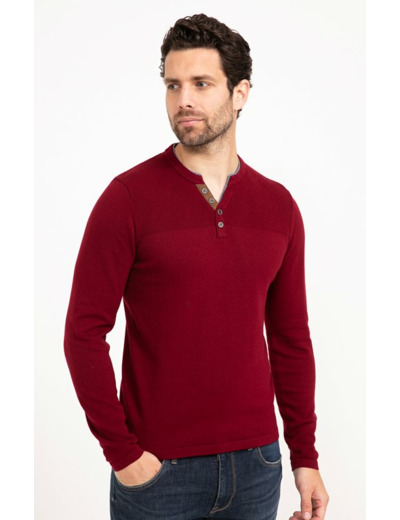 Pull Uni Col Tunisien
