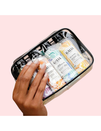 Trousse de voyage cheveux texturés