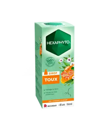 Hexaphyto Sirop Toux Adulte Flacon De 150 Ml