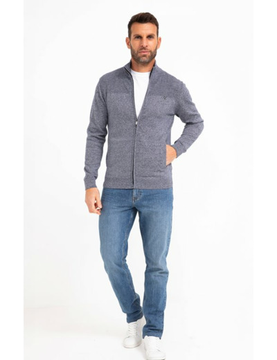 Gilet col montont zippé Basil