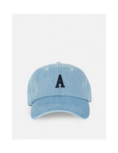 Casquette en denim à initiale