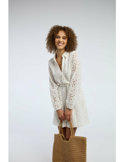 Robe midi en viscose