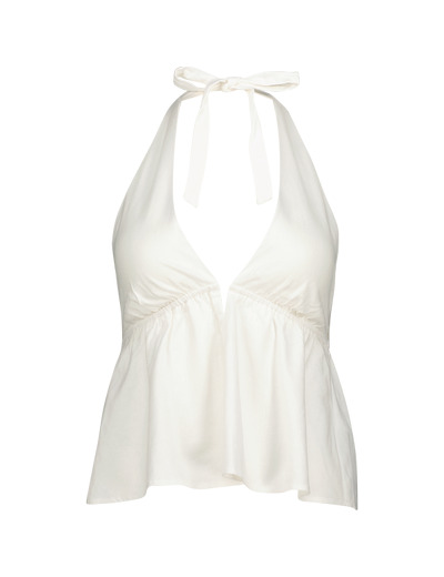 Blouse en lin mélangé