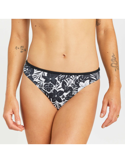 Bas de maillot de bain culotte femme - nina borneo noir