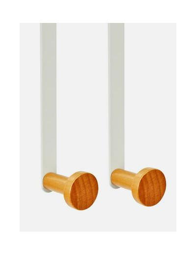 Lot de 2 patères de porte