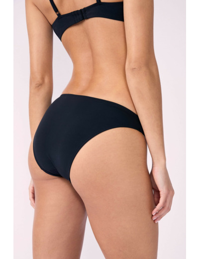 Culotte bikini bas de maillot avec broderies