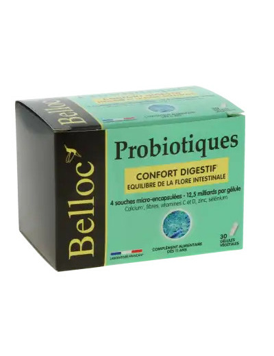 Belloc Probiotiques Gélules Boîte De 30