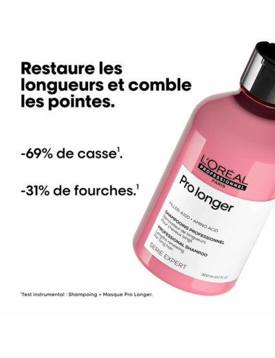 Shampooing rénovateur pour cheveux longs Pro Longer 1500 ml
