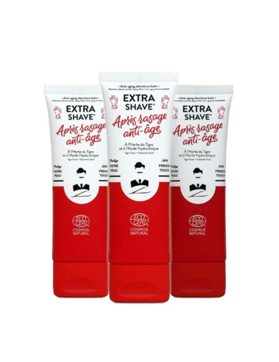 Extra-shave - Baume Après-rasage Anti-âge X 3