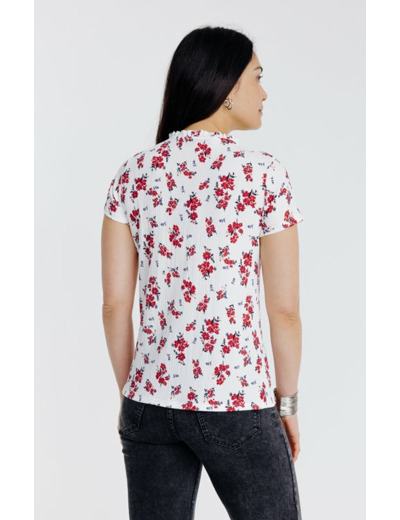 Tee-shirt imprimé manches courtes