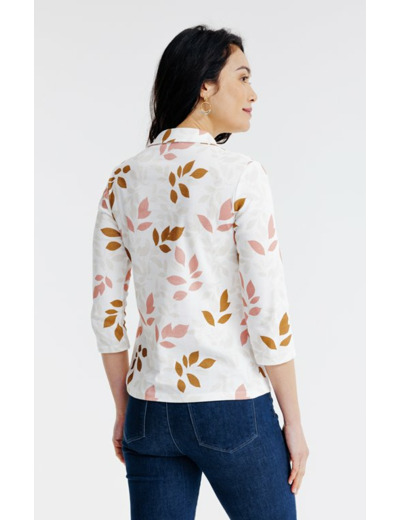 Tee-shirt avec boutons au col