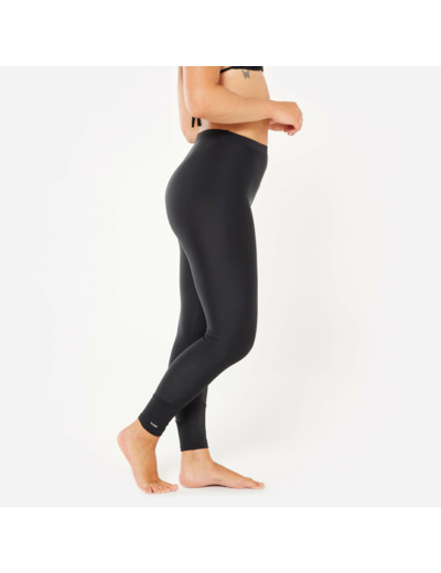 Legging anti uv surf Femme - Size + noir