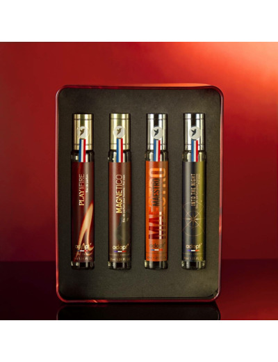 Coffret Métal 4 eaux de parfums Play with fire 30
