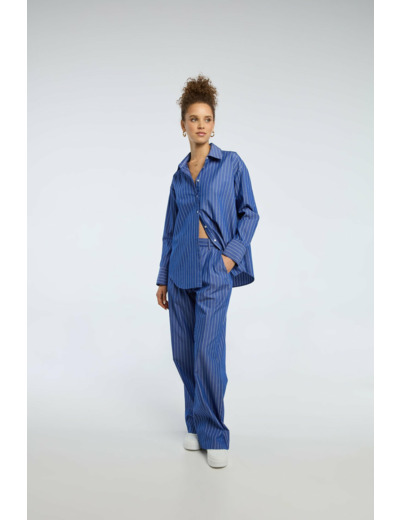 Chemisier en popeline