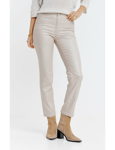 Pantacourt enduit effet serpent