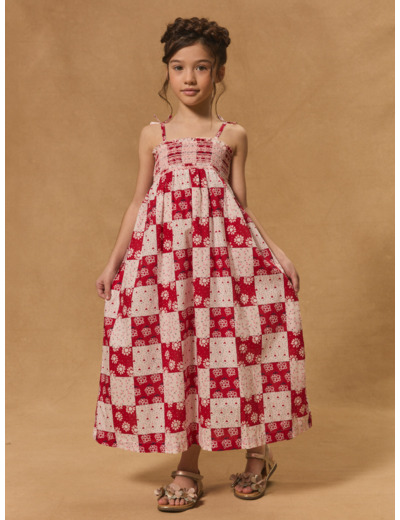 Robe longue Patwork