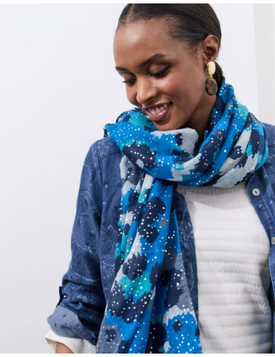 T-Shirt manches courtes en mélange coton uni ECRU Femme