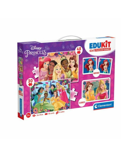 EDUKIT 4 EN 1 DISNEY PRINCESSE