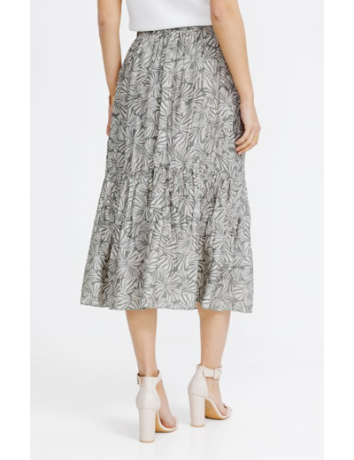 Jupe longue froissée