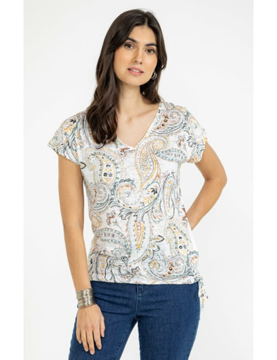 Tee-shirt imprimé manches courtes