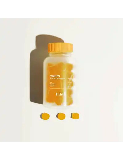 Naali Zenkids Tdah Au Safran Gommes Boîte De 90