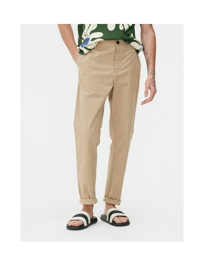 Pantalon chino stretch coupe slim