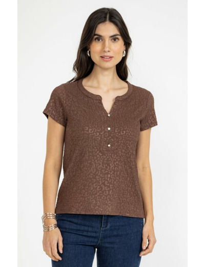 Tee-shirt uni manches courtes