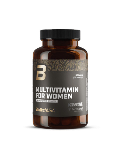 Multivitamin For Women from organic sources - 60 comprimés