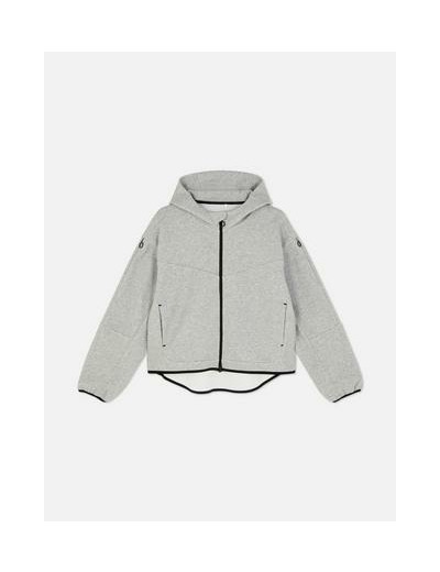 Sweat à capuche zippé adaptatif pour la position assise