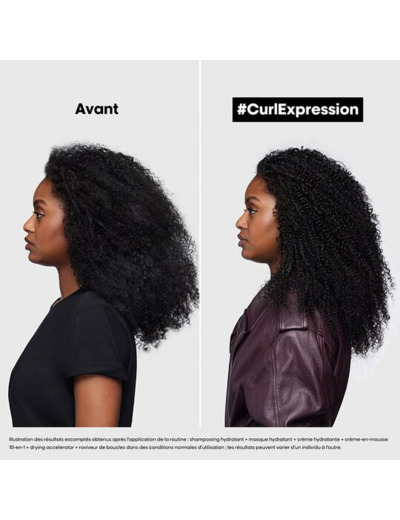 Crème hydratante sans rinçage pour cheveux bouclés Curl Expression