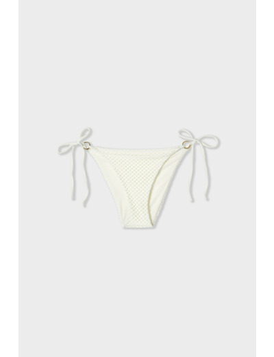 Culotte bikini ficelle bas de maillot à nouer,Culotte bikini ficelle bas de maillot à nouer;${refinementColor}