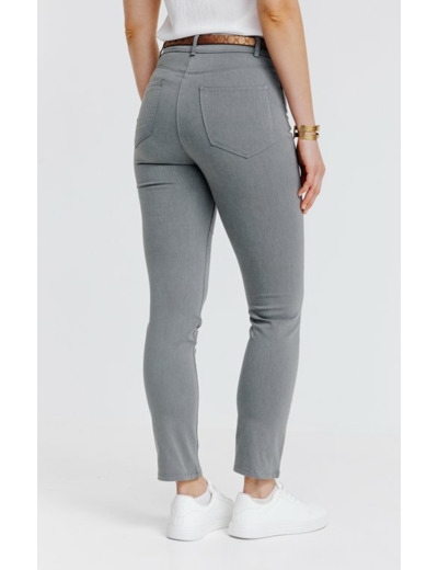 Pantalon détail zip et ceinture