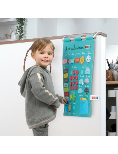 CALENDRIER BASIC BLEU