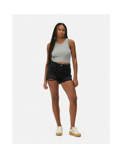 Short en jean déchiré
