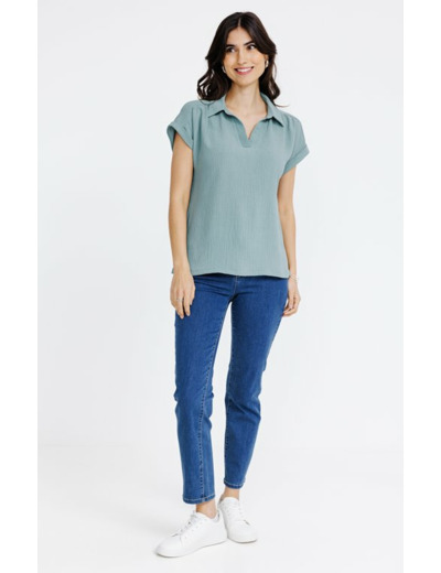 Tee-shirt uni manches courtes