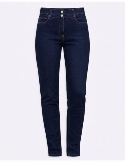 Jean long slim BLEU Femme