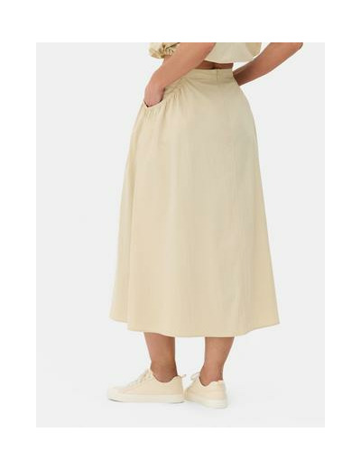 Jupe mi-longue à cercle à coordonner