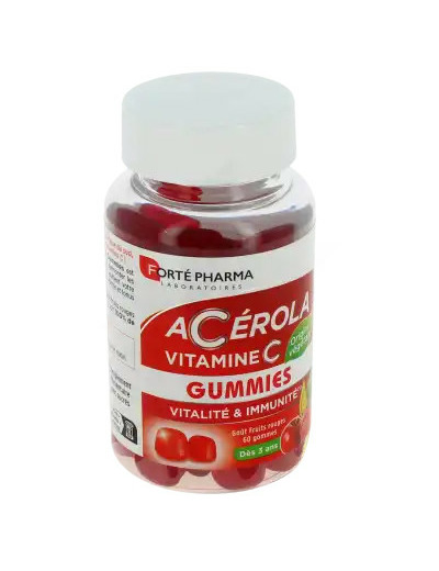 Forte Pharma Acérola Gummies Pot De 60