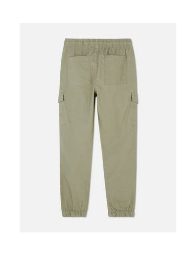 Pantalon cargo en coton majoritaire