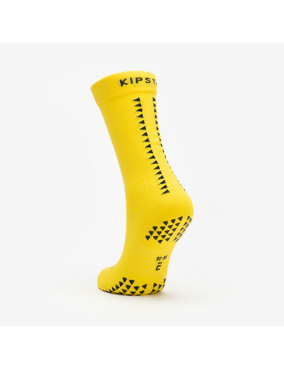 CHAUSSETTES DE FOOTBALL COURTES ADHERENTES VIRALTO II MiD JAUNE
