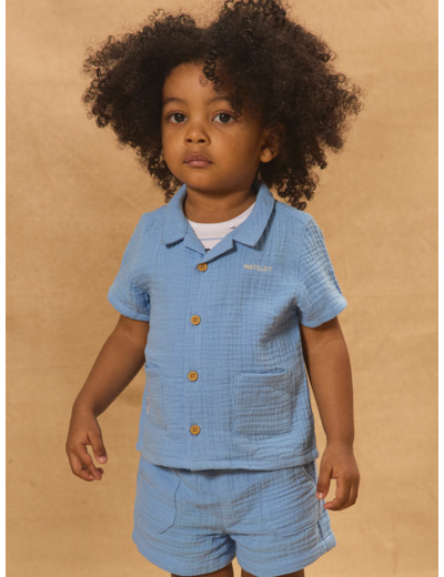 Chemise en double gaze