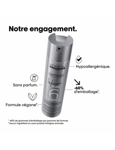 Laque Infinium Pure fixation souple 300ml