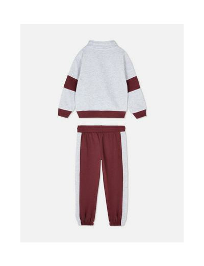 1,5–8 ans | Ensemble sweat-shirt et bas de jogging color block