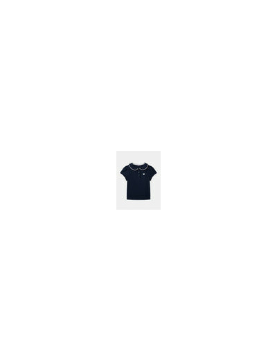T-shirt bleu marine pour filles