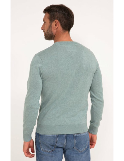 Pull col rond uni Joly