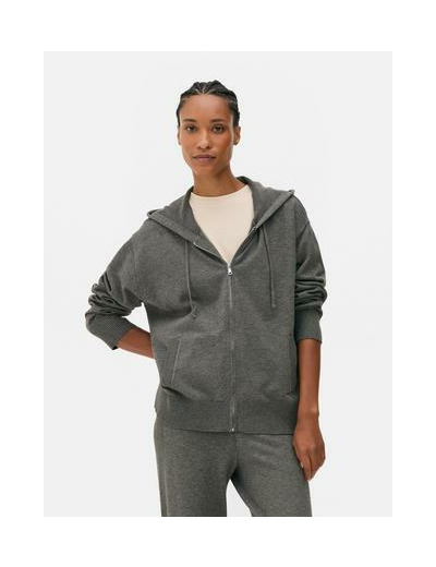 Sweat à capuche zippé