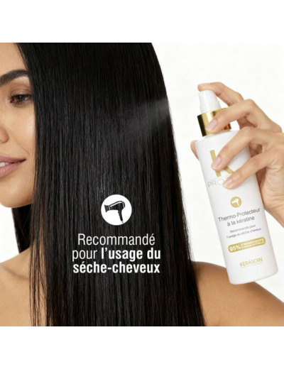 Thermo-protecteur à la kératine pour sèche-cheveux K Protect