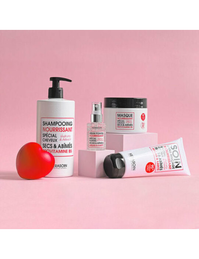 Soin sans rinçage nourrissant pour cheveux secs