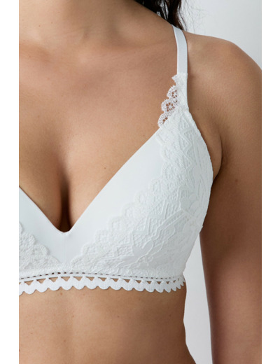 Soutien-gorge sans armatures coques fines